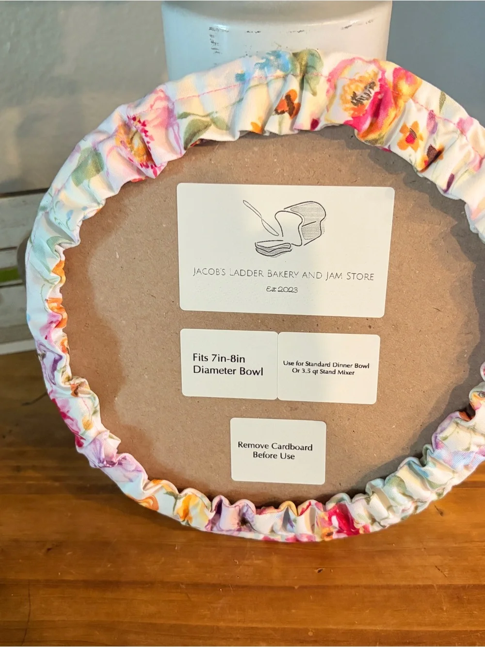 Floral Bowl Covers for Stand Mixer or Pie Dish
